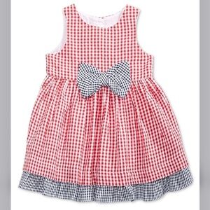 Marmellata Gingham Cotton Dress